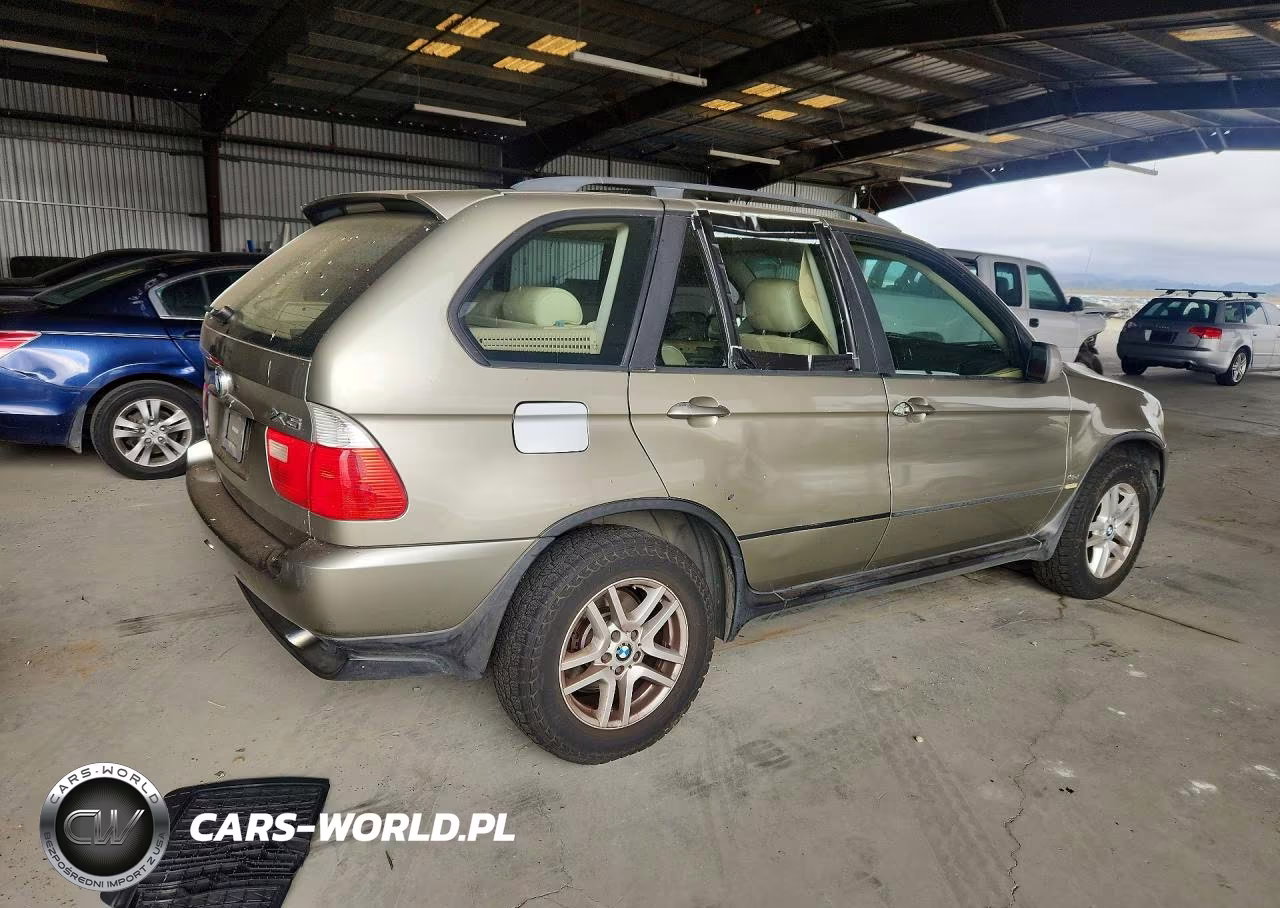 2004 BMW X5 3.0I VIN:5UXFA135X4LU44512 - 3