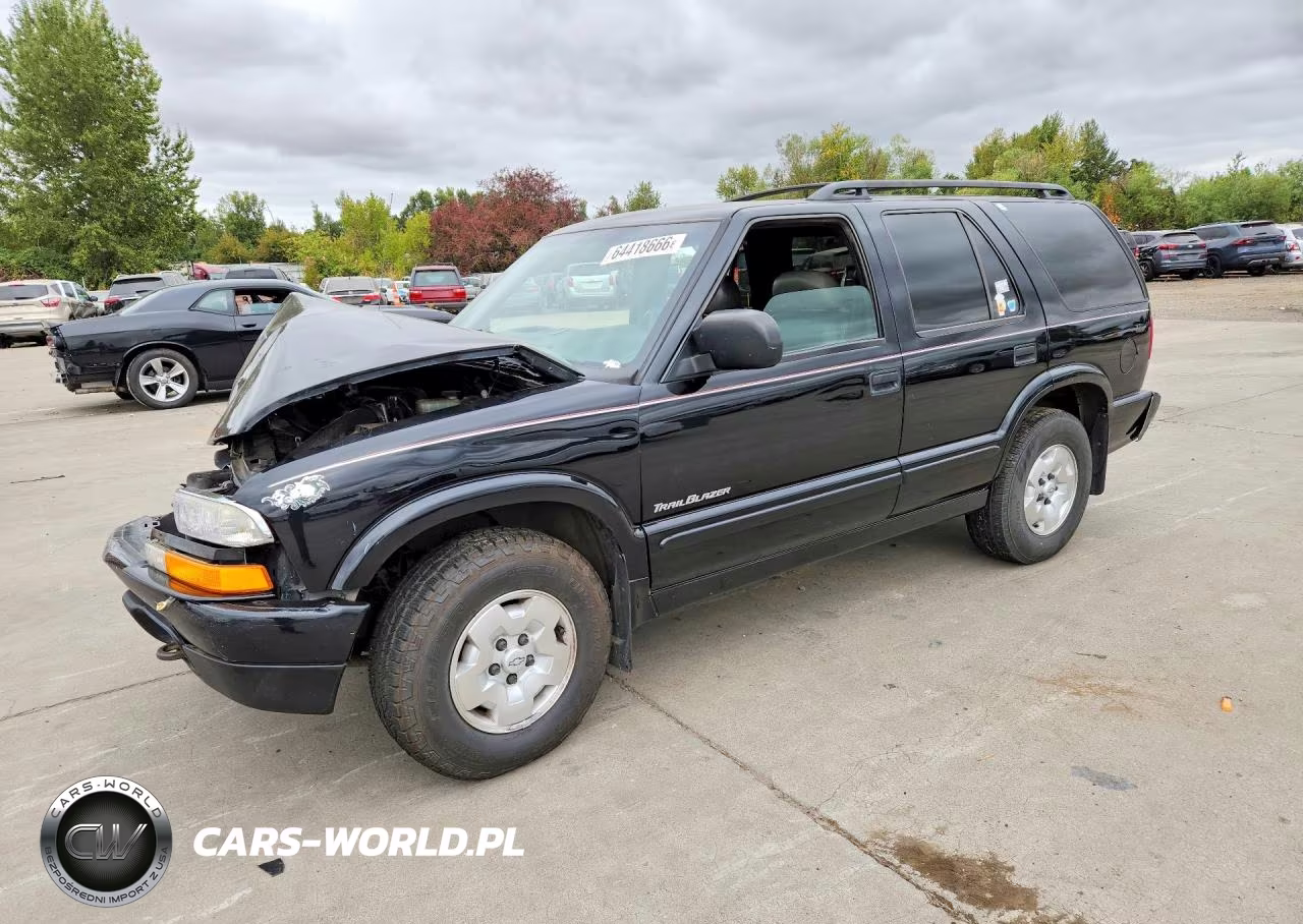 2001 Chevrolet Blazer VIN:1GNDT13W412223802 - 1