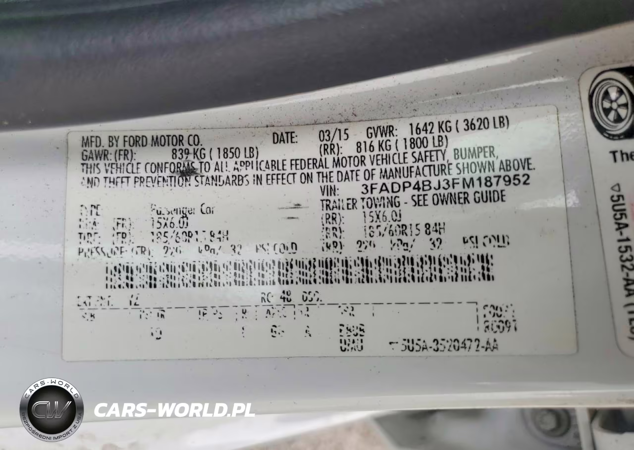 2015 Ford Fiesta Se VIN:3FADP4BJ3FM187952 - 13