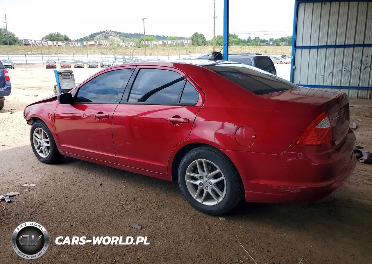 2012 Ford Fusion S VIN:3FAHP0GA9CR365252 - 2