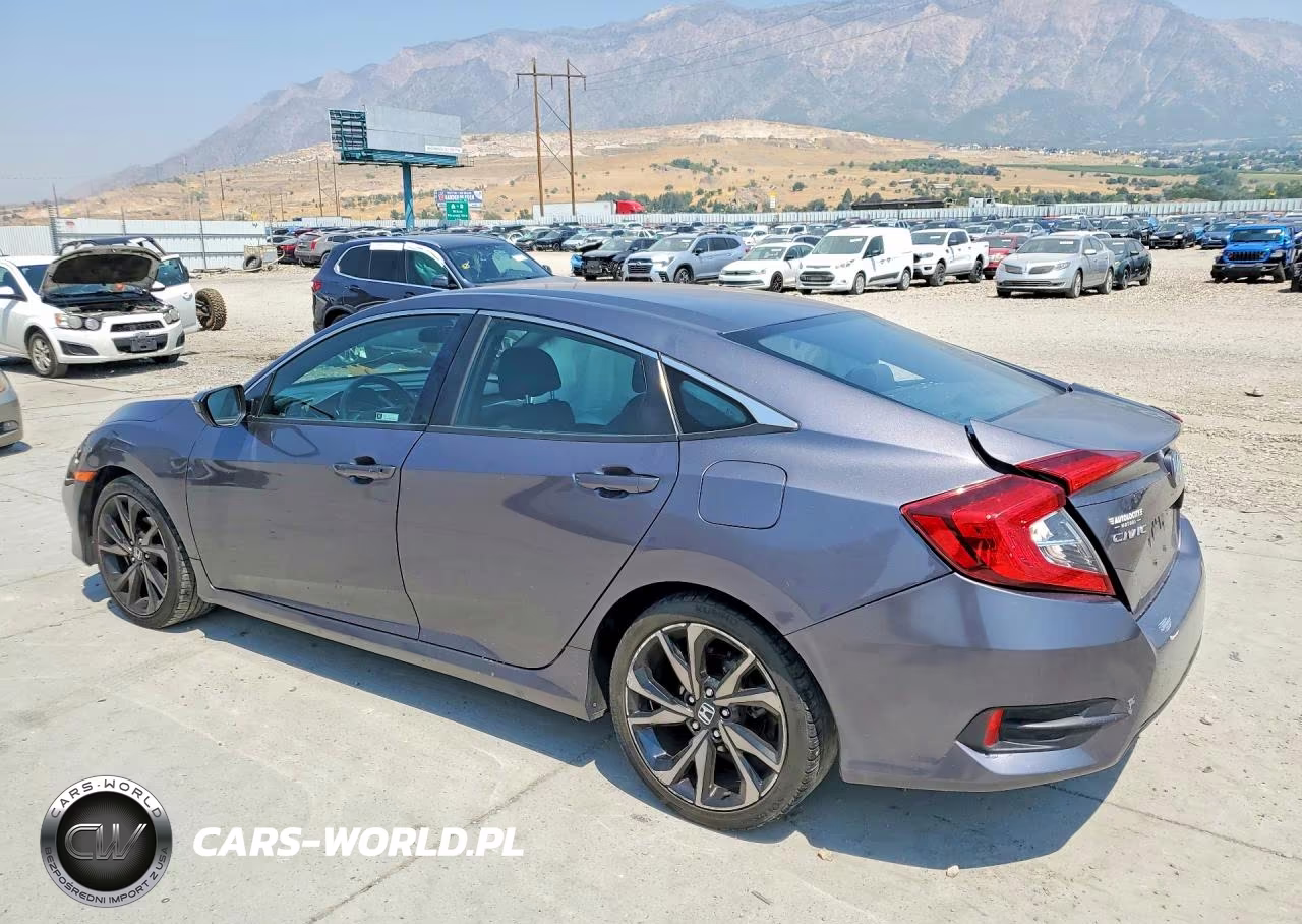 2020 Honda Civic Sport VIN:2HGFC2F81LH574960 - 2
