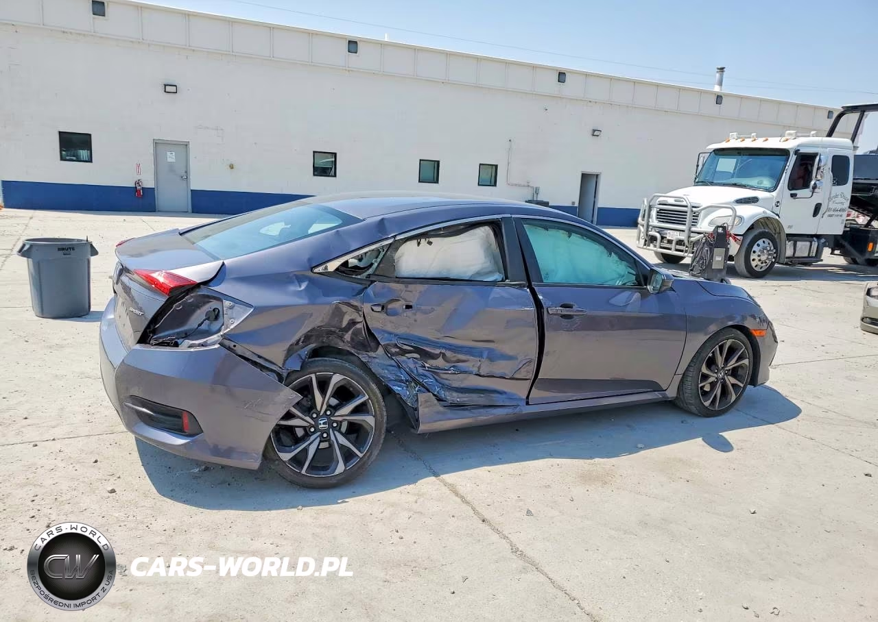 2020 Honda Civic Sport VIN:2HGFC2F81LH574960 - 3