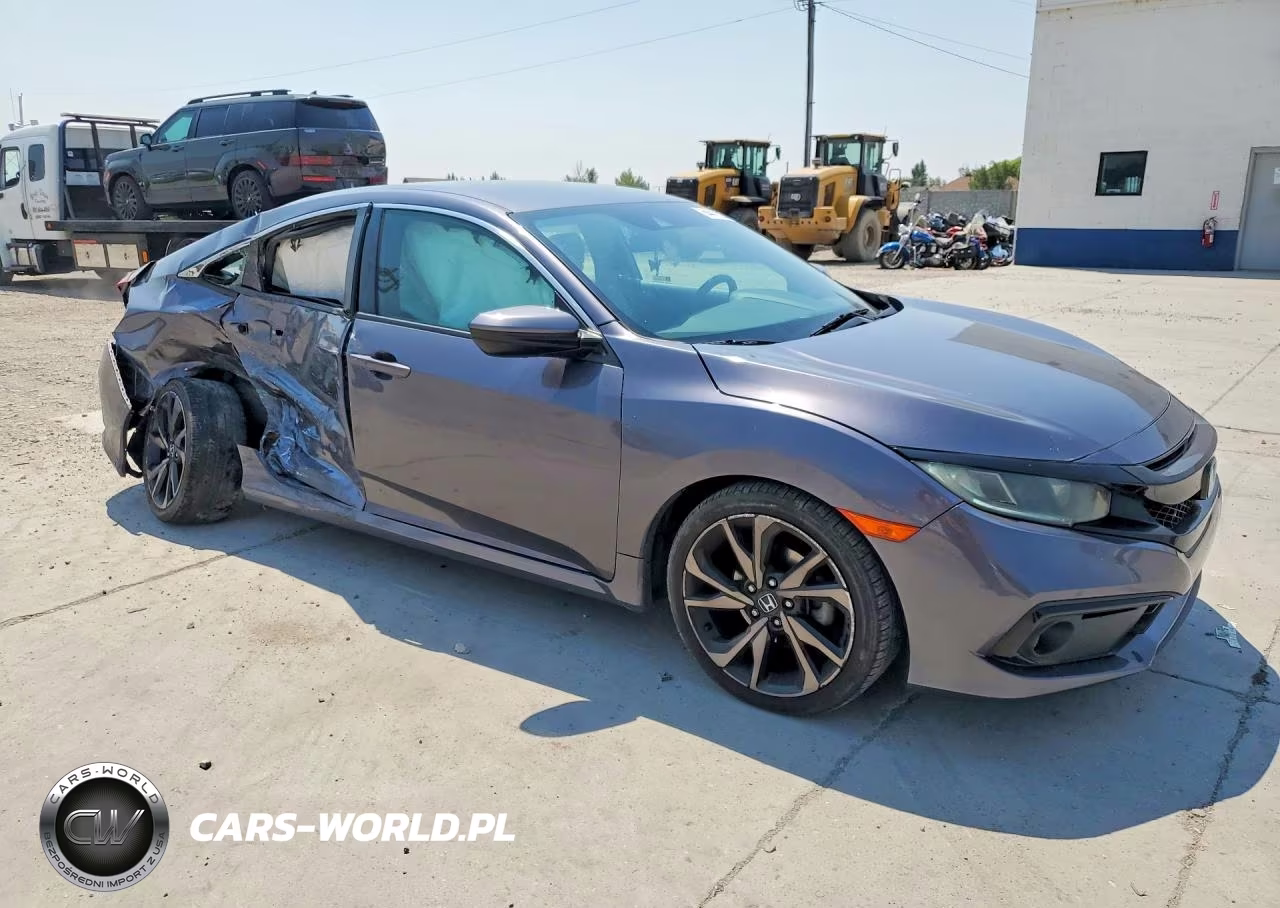 2020 Honda Civic Sport VIN:2HGFC2F81LH574960 - 4