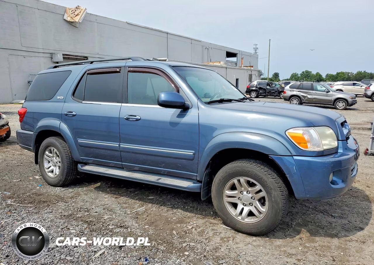 2005 Toyota Sequoia Sr5 VIN:5TDBT44A85S242503 - 4