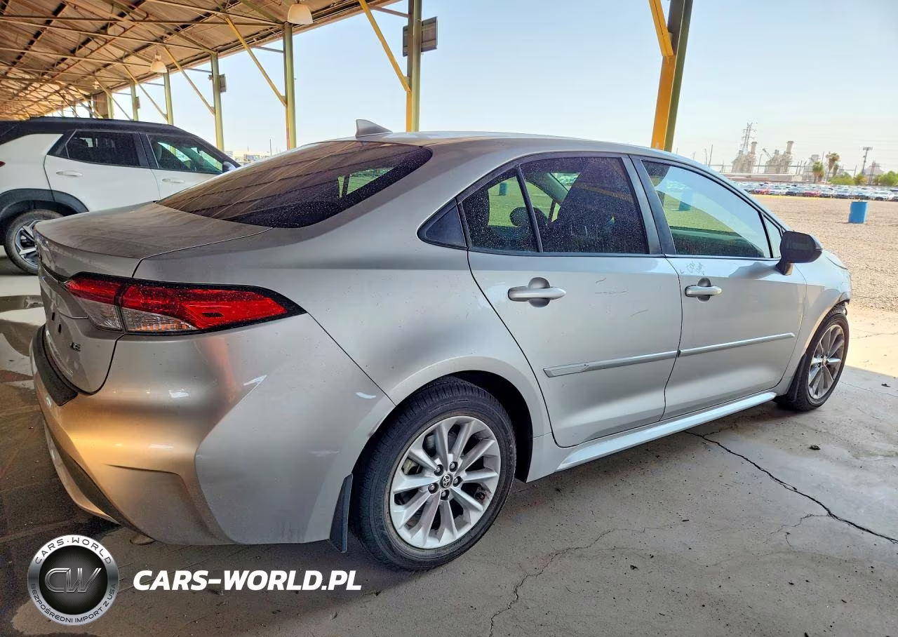 2020 Toyota Corolla Le VIN:JTDVPRAE6LJ113286 - 3