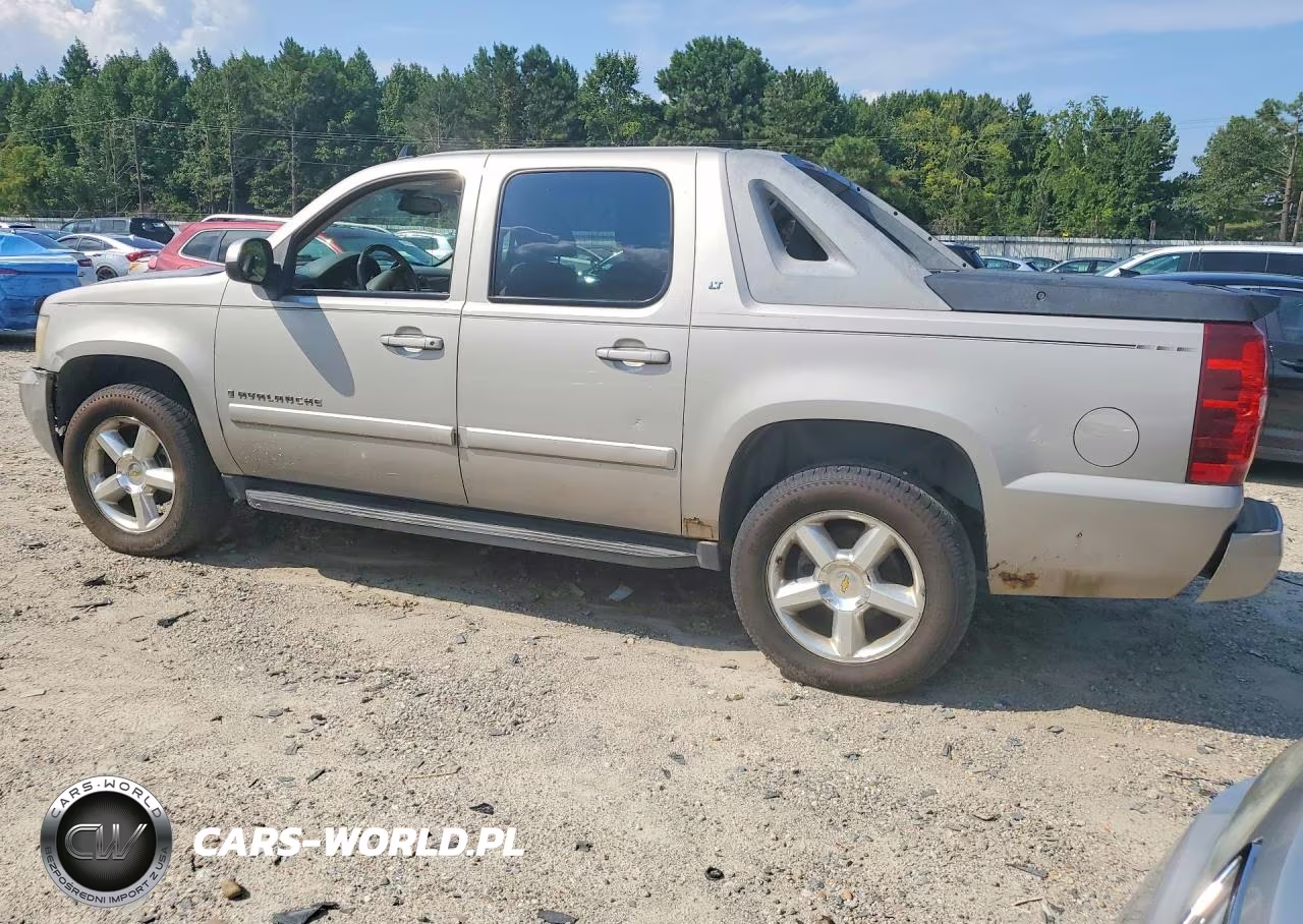 2007 Chevrolet Avalanche K1500 VIN:3GNFK123X7G168601 - 2