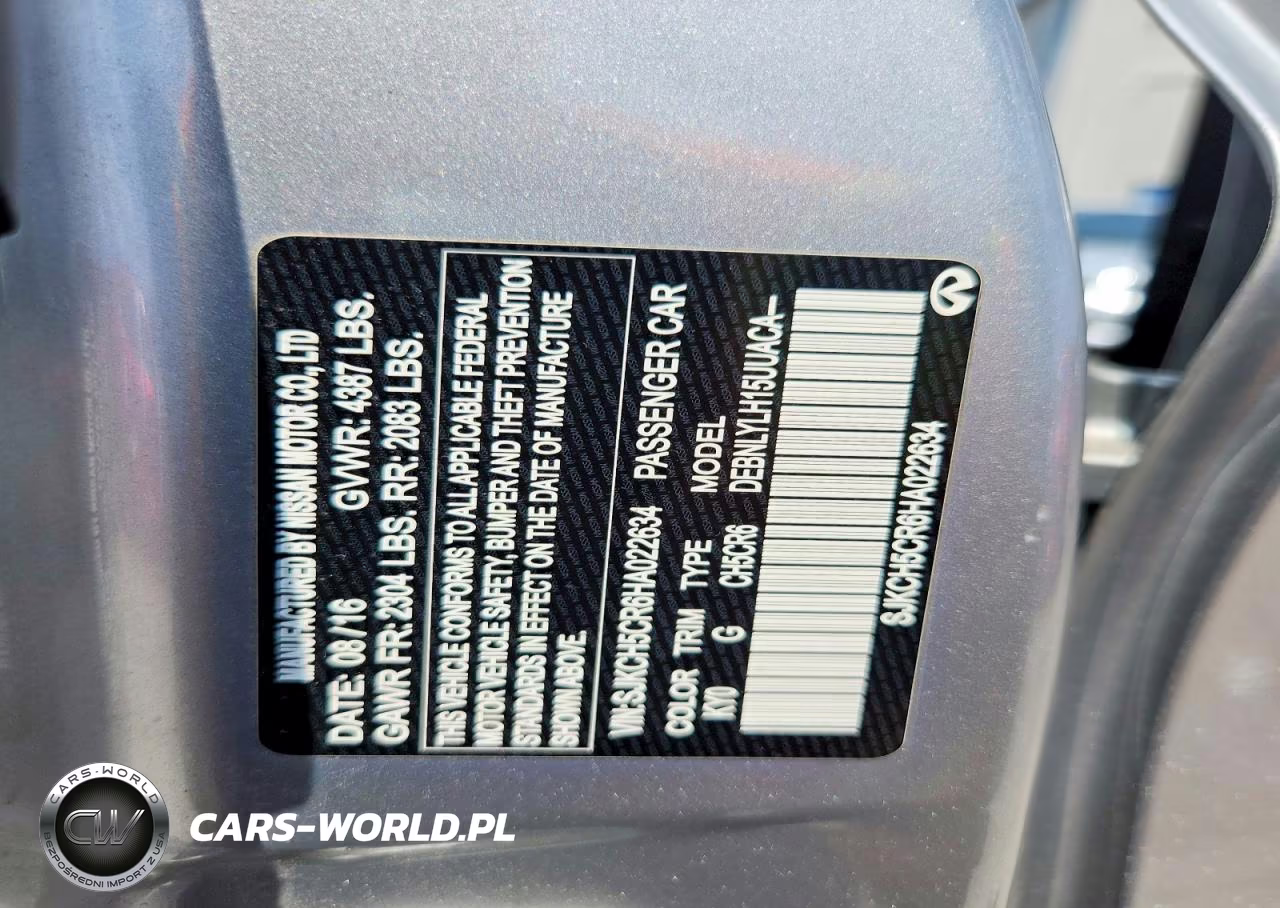 2017 Infiniti Qx30 Premium VIN:SJKCH5CR6HA022634 - 12