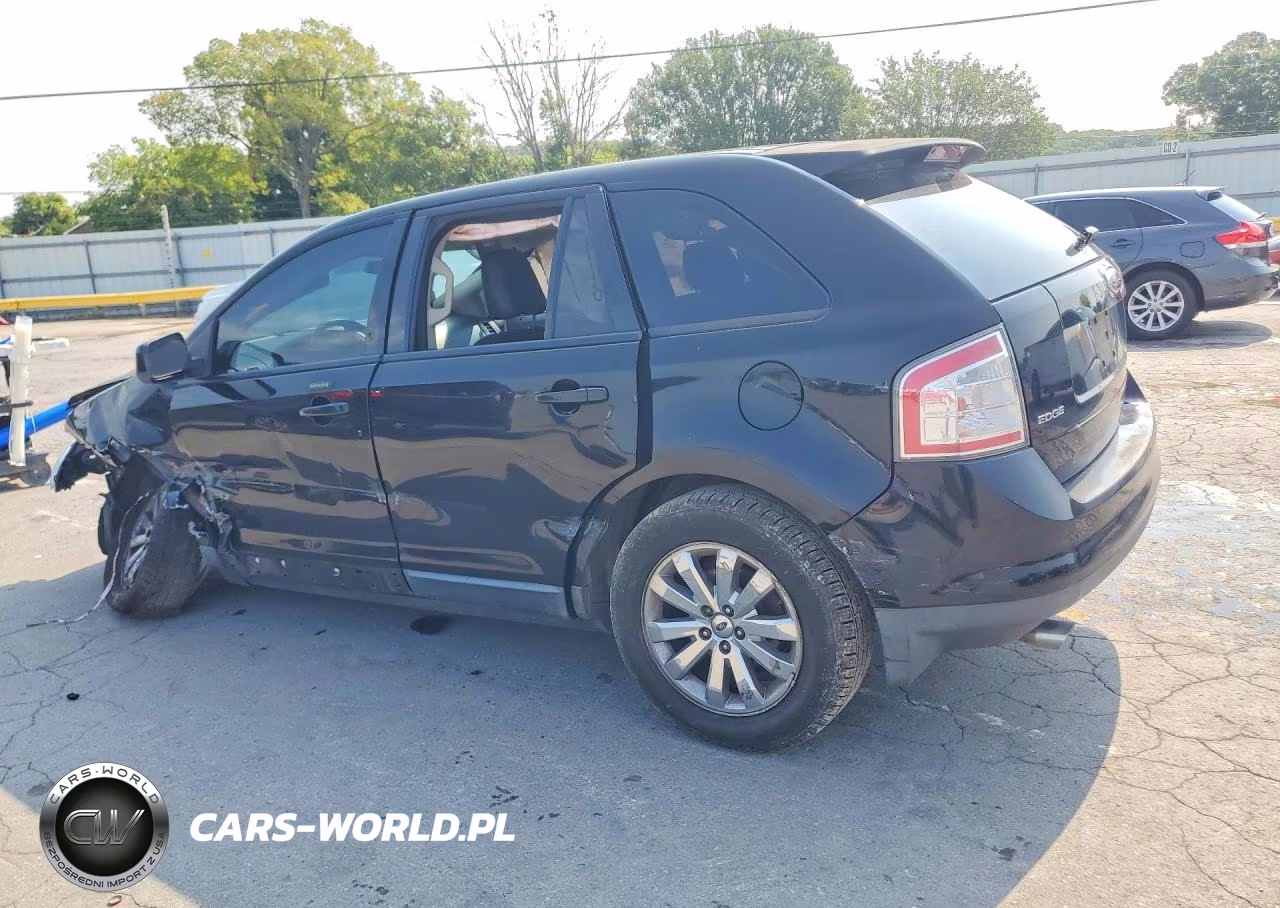 2007 Ford Edge Sel Plus VIN:2FMDK39C87BB31627 - 2