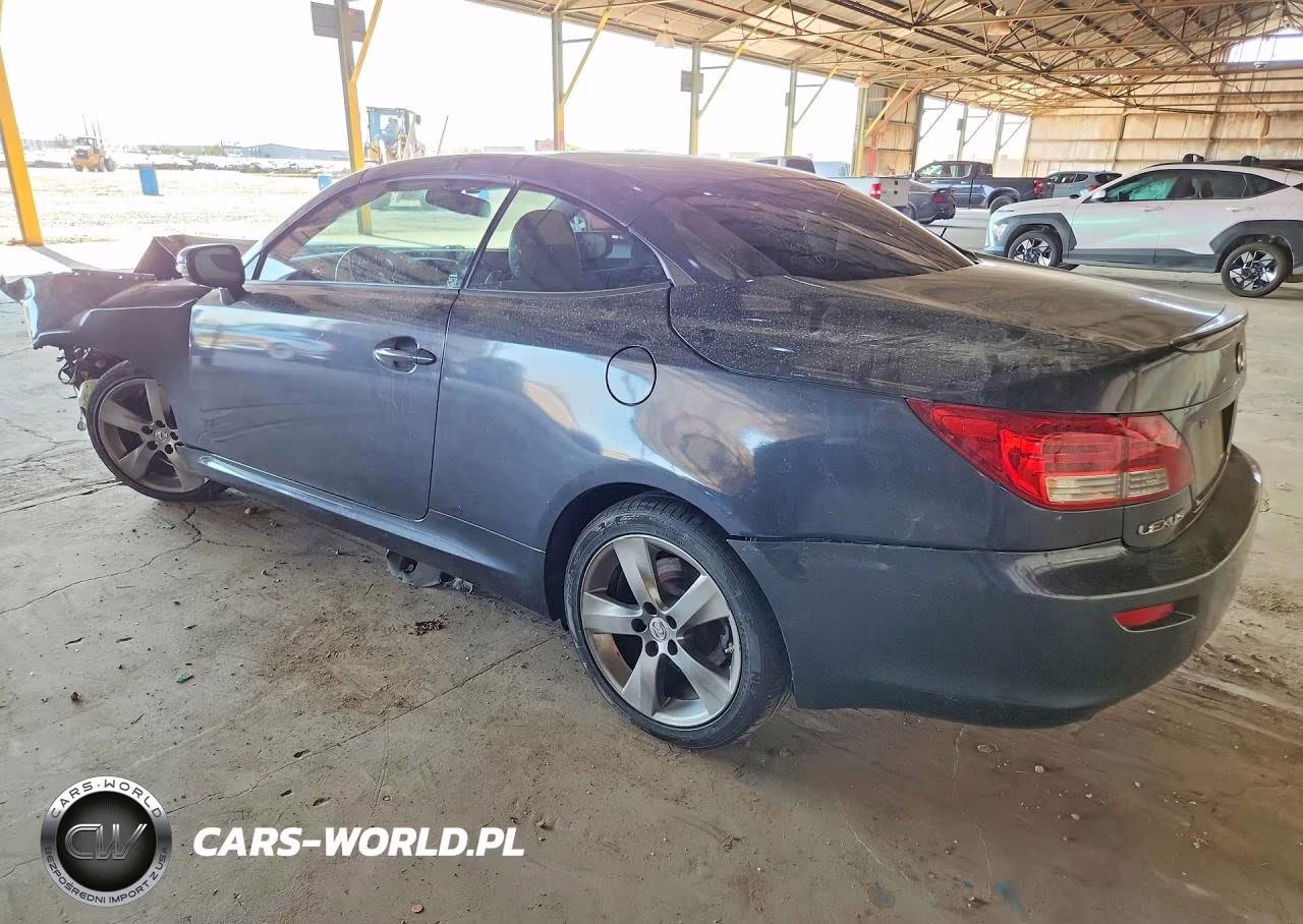 2010 Lexus Is 250C Base VIN:JTHFF2C20A2503999 - 2