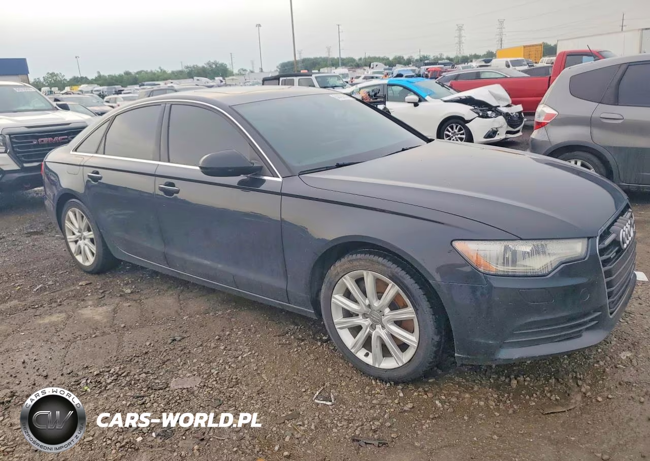 2014 Audi A6 Premium Plus VIN:WAUGFAFC6EN022287 - 4