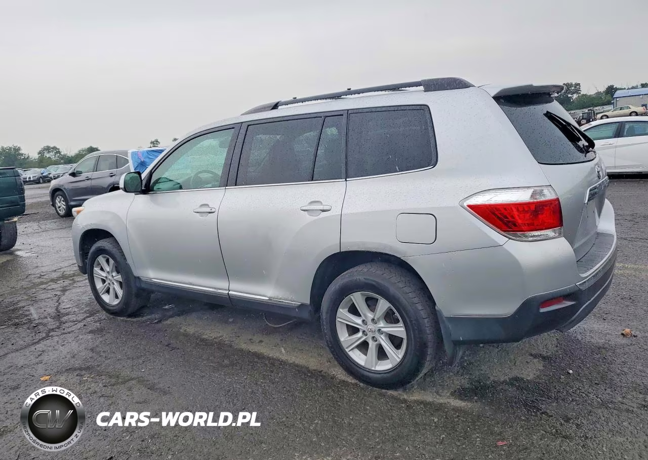 2013 Toyota Highlander Se VIN:5TDBK3EH9DS199068 - 2