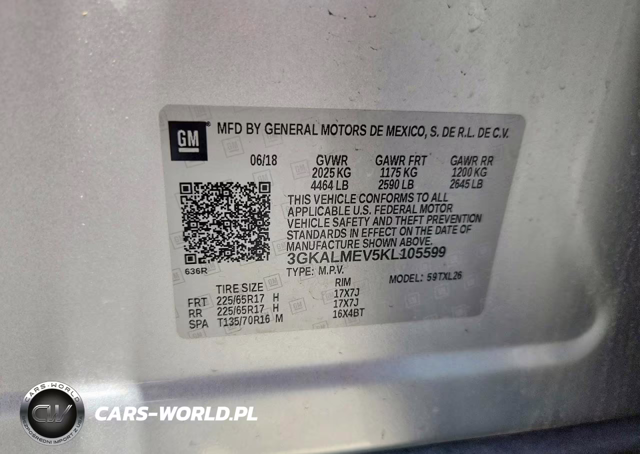 2019 GMC Terrain Sle VIN:3GKALMEV5KL105599 - 13