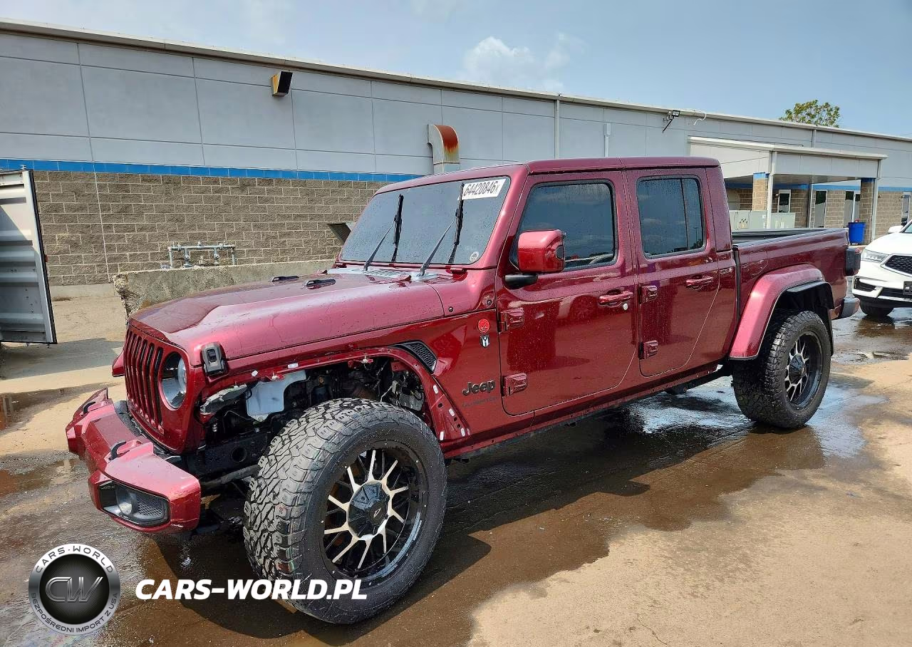 2021 Jeep Gladiator Overland VIN:1C6HJTFG8ML541976 - 1