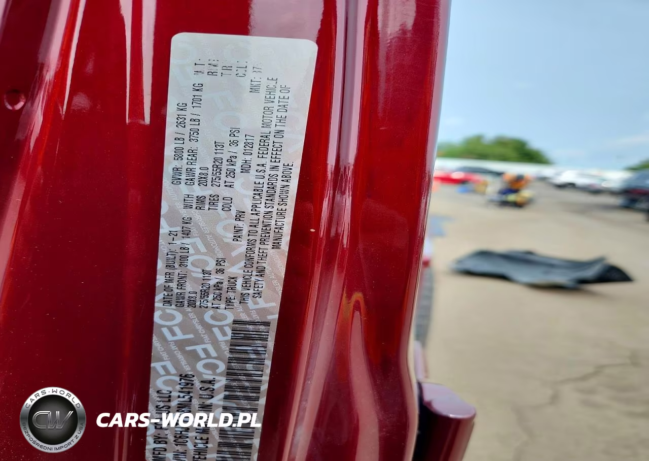 2021 Jeep Gladiator Overland VIN:1C6HJTFG8ML541976 - 13