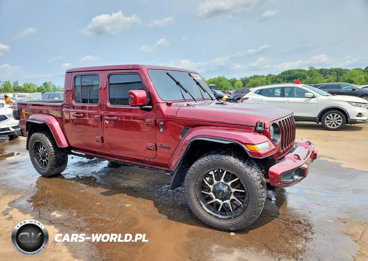 2021 Jeep Gladiator Overland VIN:1C6HJTFG8ML541976 - 4