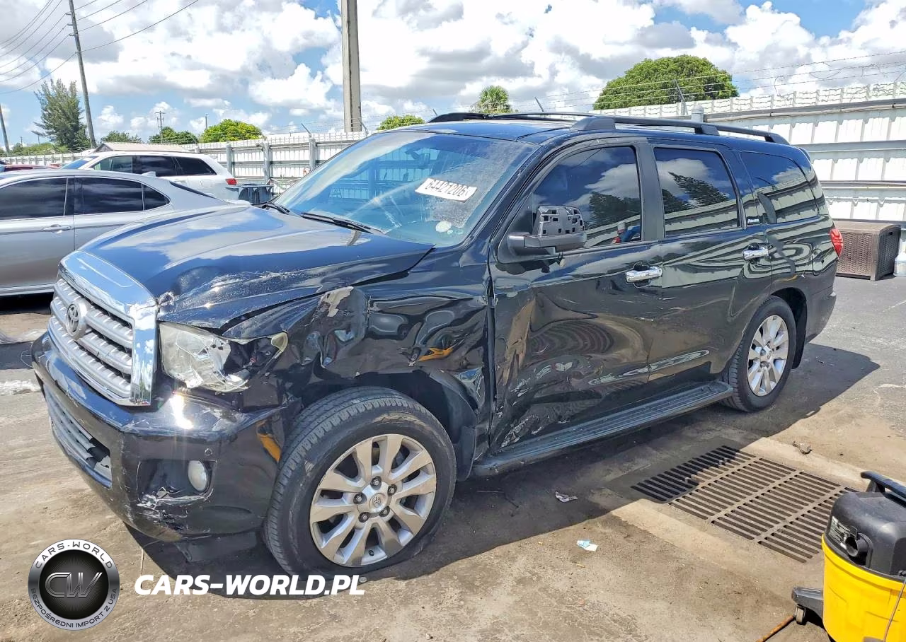 2012 Toyota Sequoia Platinum VIN:5TDYY5G16CS042472 - 1
