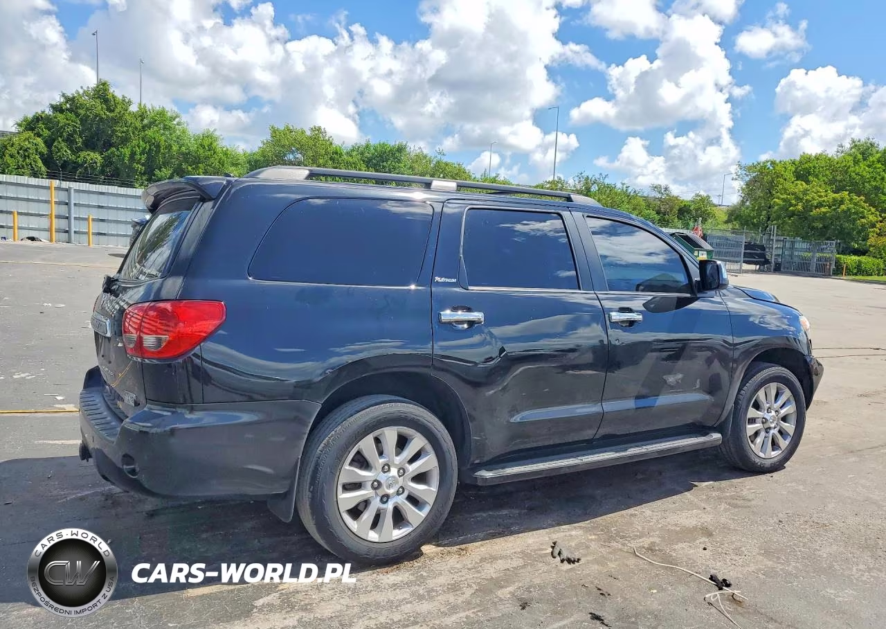 2012 Toyota Sequoia Platinum VIN:5TDYY5G16CS042472 - 3