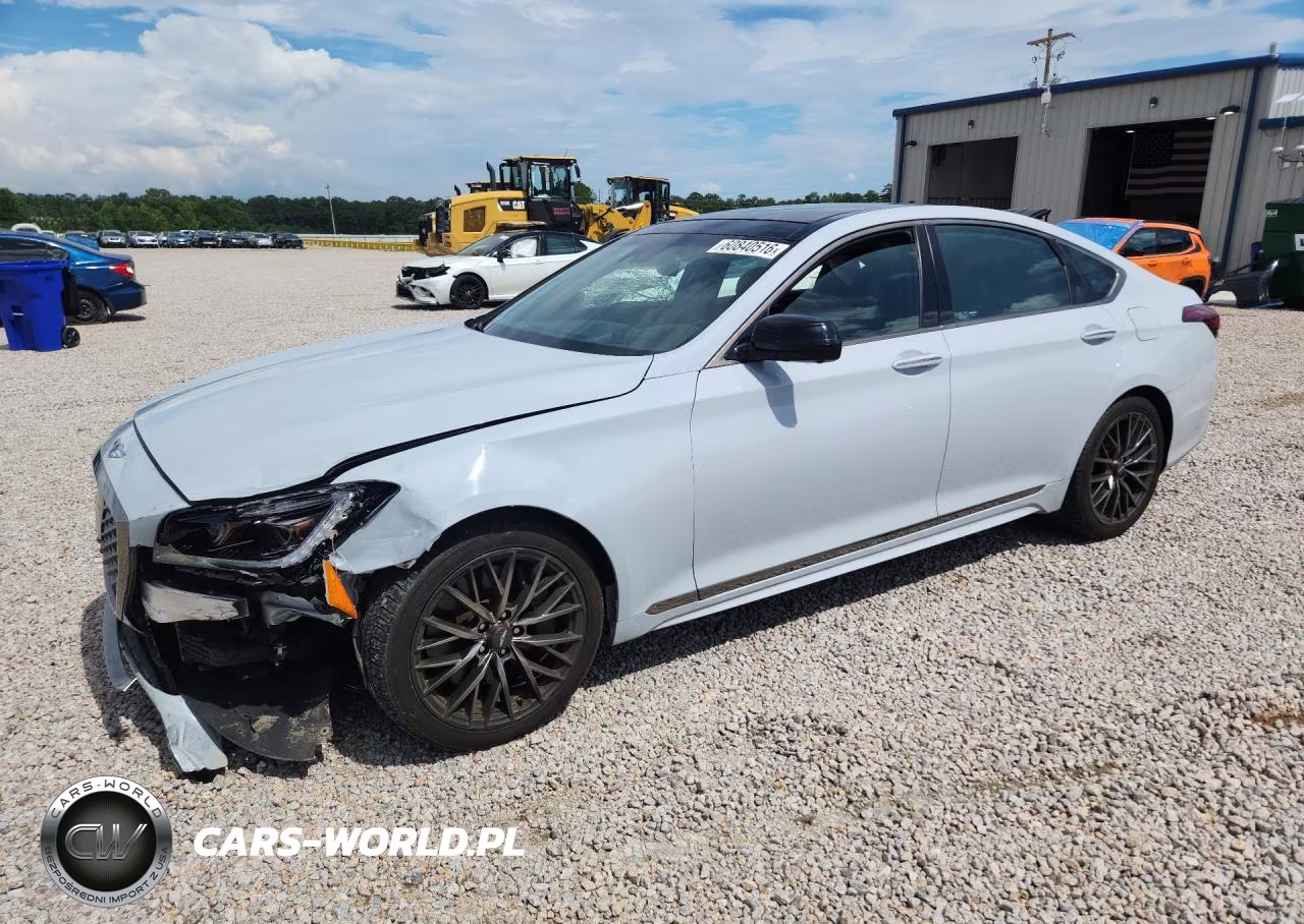 2018 Genesis G80 Sport VIN:KMHGN4JB2JU253205 - 1