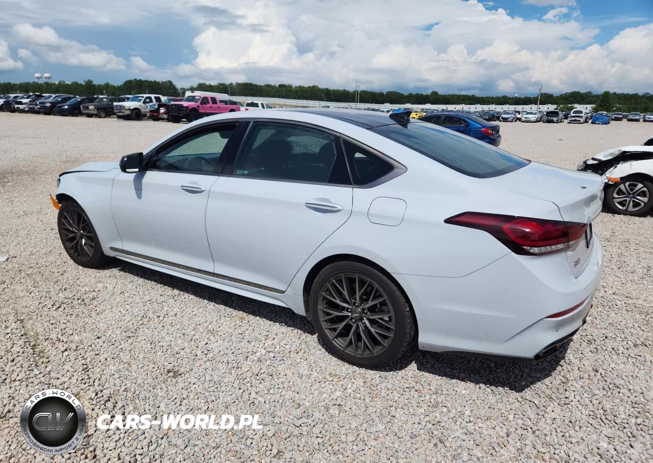 2018 Genesis G80 Sport VIN:KMHGN4JB2JU253205 - 2