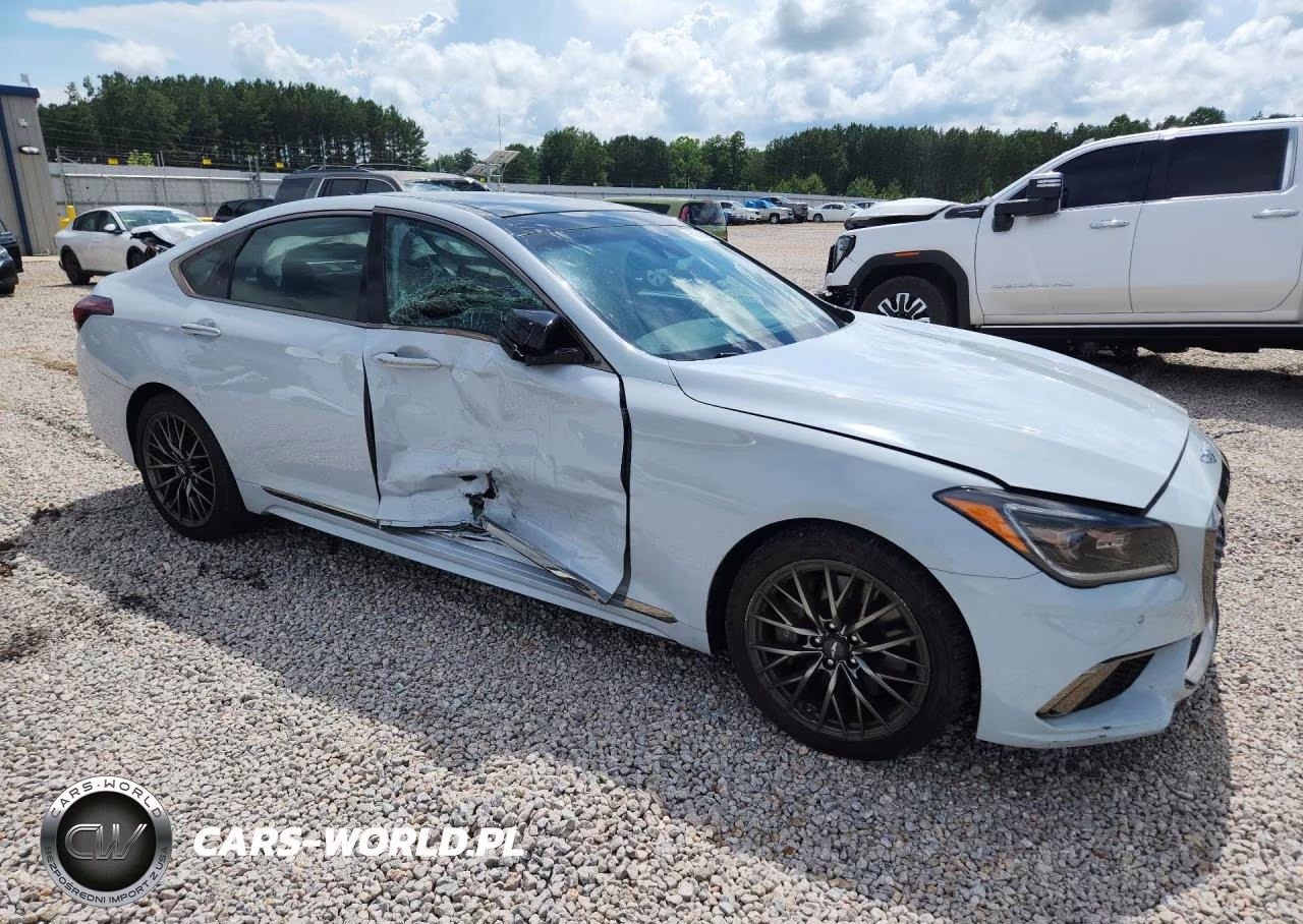 2018 Genesis G80 Sport VIN:KMHGN4JB2JU253205 - 4
