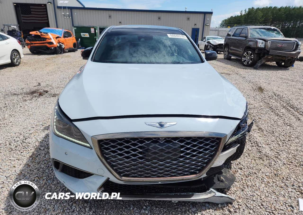 2018 Genesis G80 Sport VIN:KMHGN4JB2JU253205 - 5
