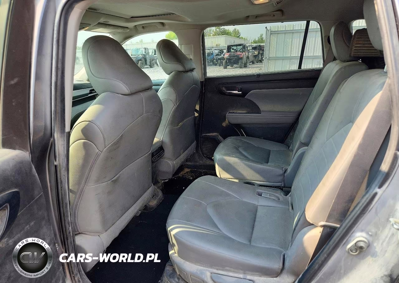 2023 Toyota Highlander Hybrid Xle VIN:5TDKBRCH7PS566074 - 10