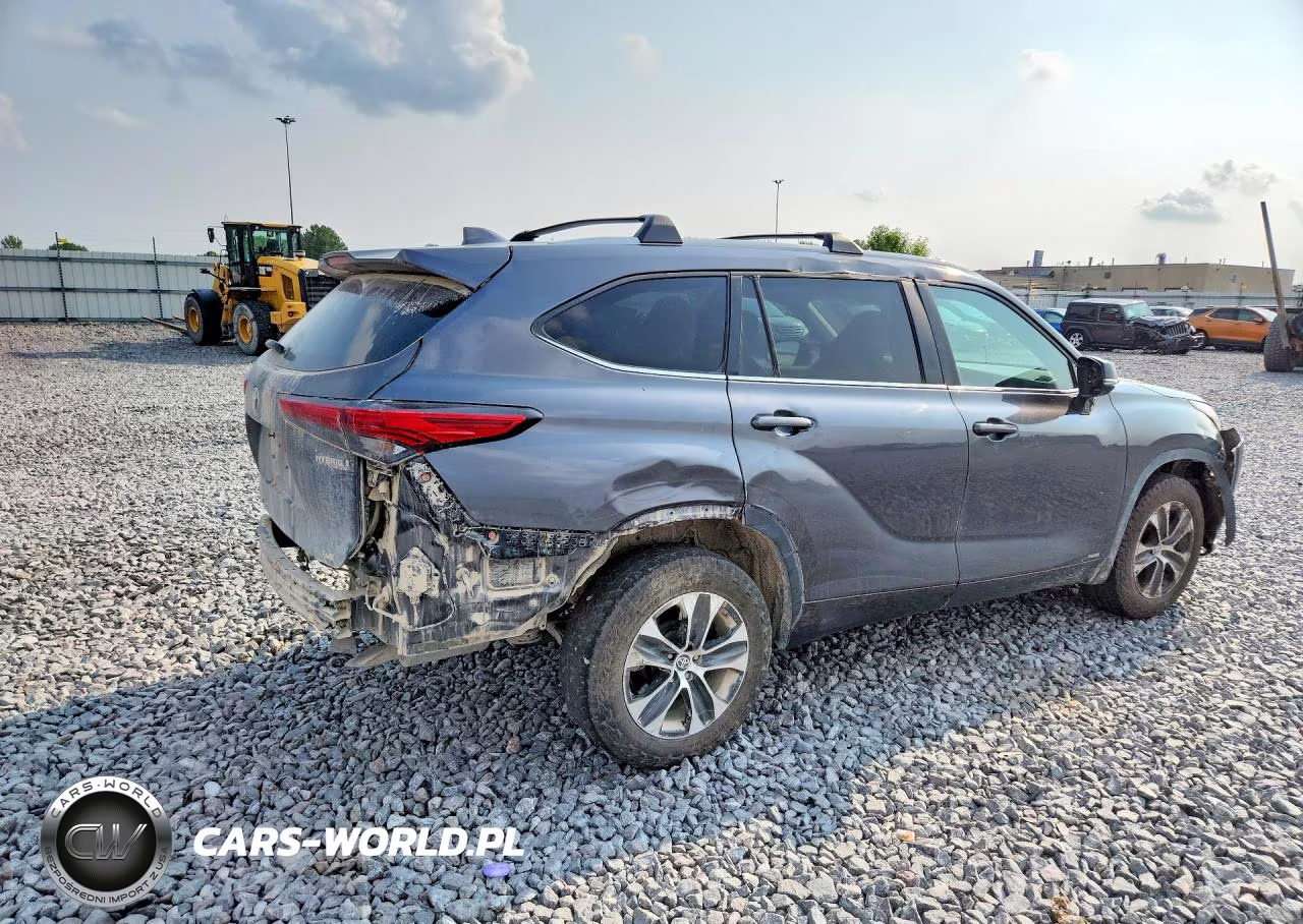 2023 Toyota Highlander Hybrid Xle VIN:5TDKBRCH7PS566074 - 3