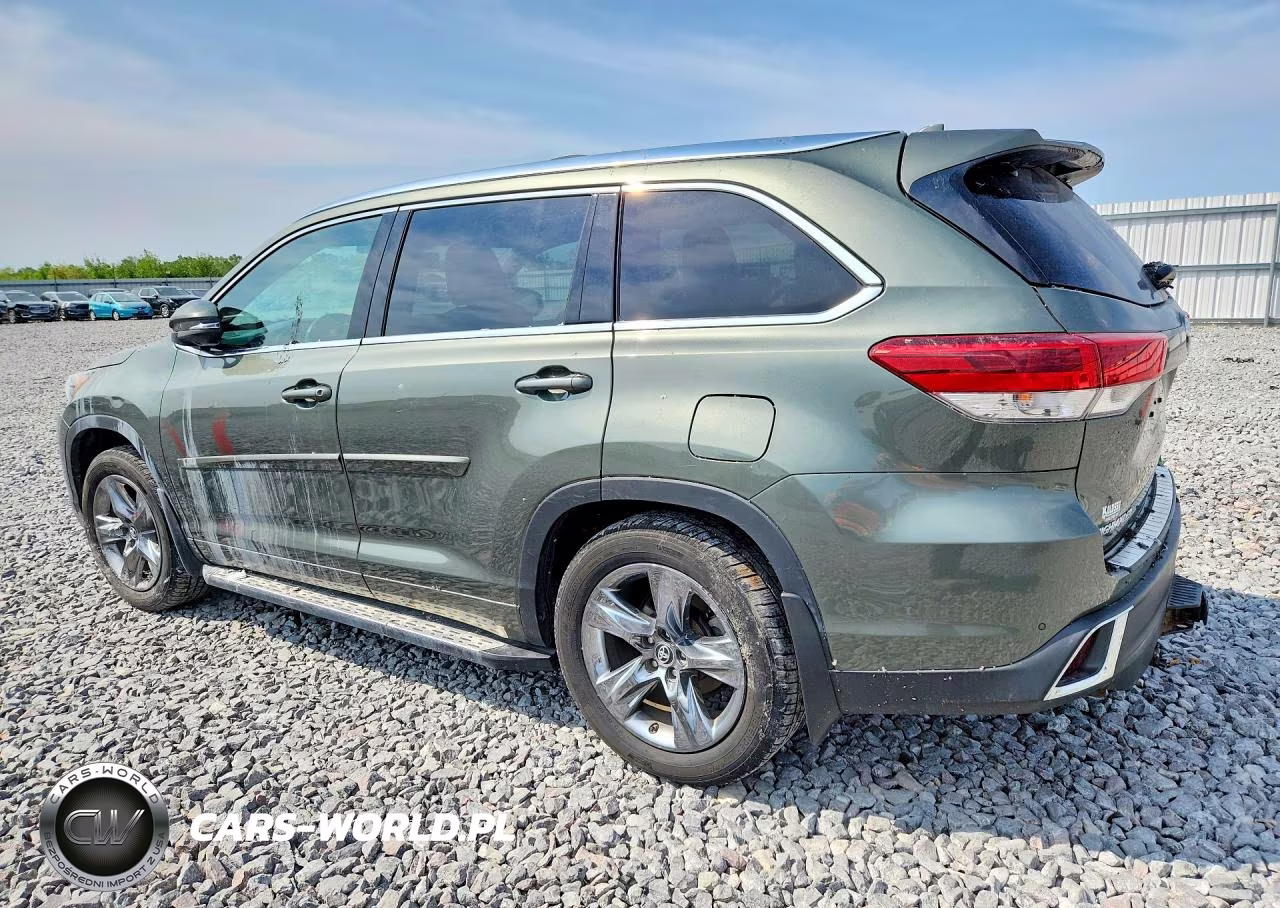 2019 Toyota Highlander Limited Platinum VIN:5TDDZRFH5KS707412 - 2