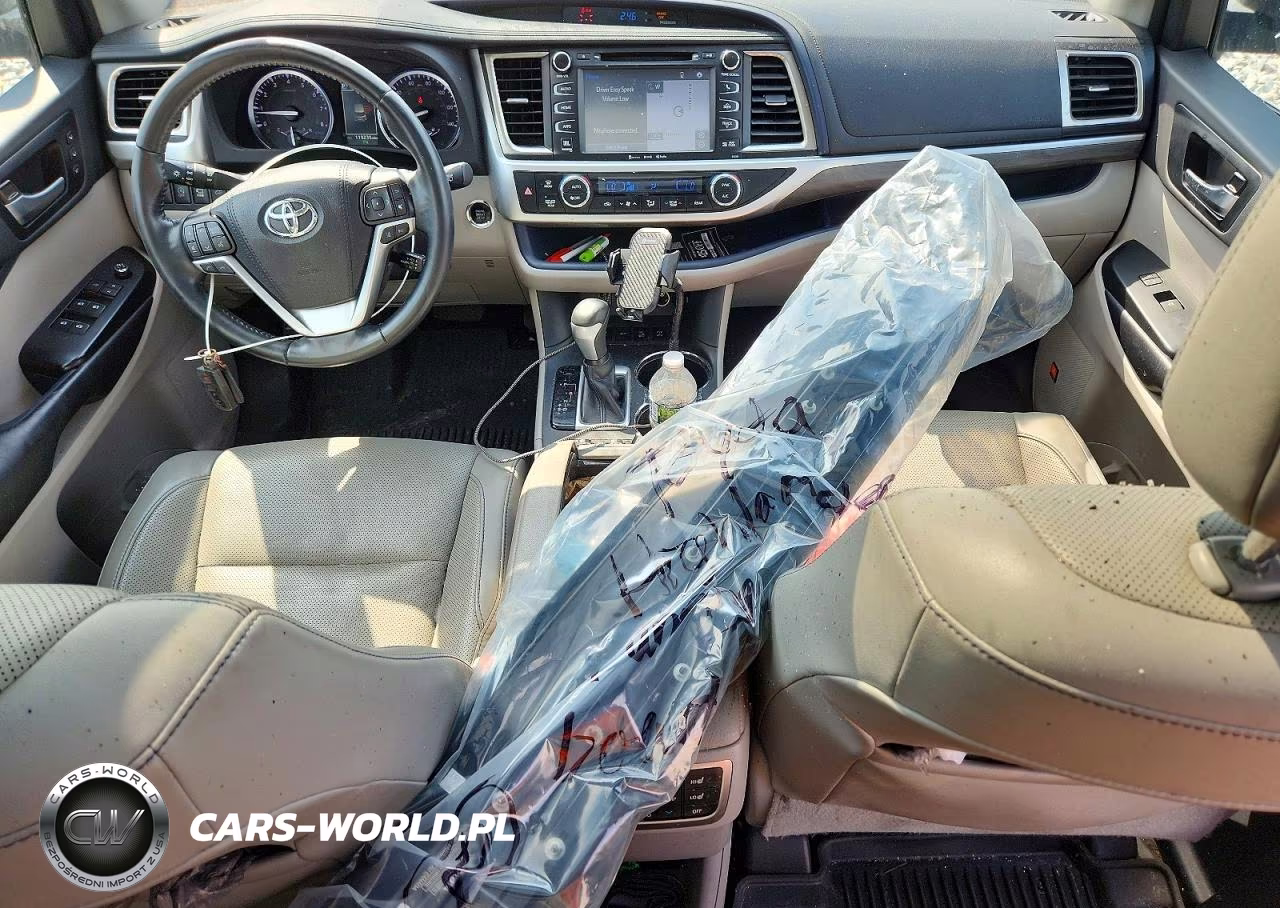 2019 Toyota Highlander Limited Platinum VIN:5TDDZRFH5KS707412 - 8