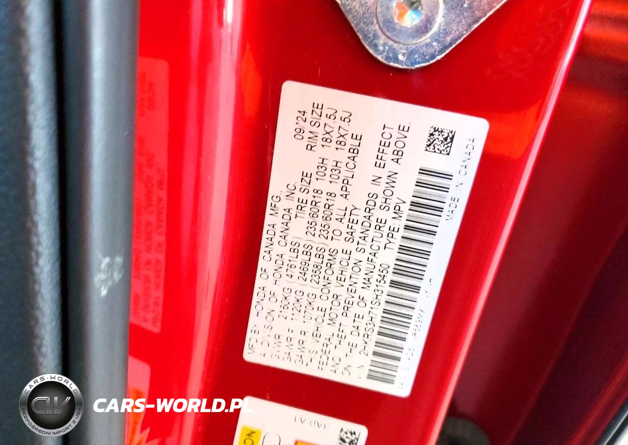 2025 Honda Cr-V Exl VIN:2HKRS3H71SH315450 - 13