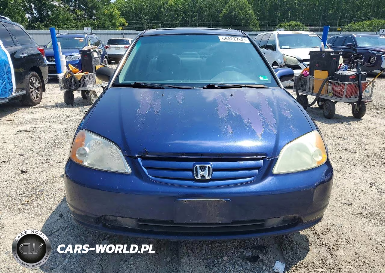 2002 Honda Civic Ex VIN:1HGES268X2L024219 - 5
