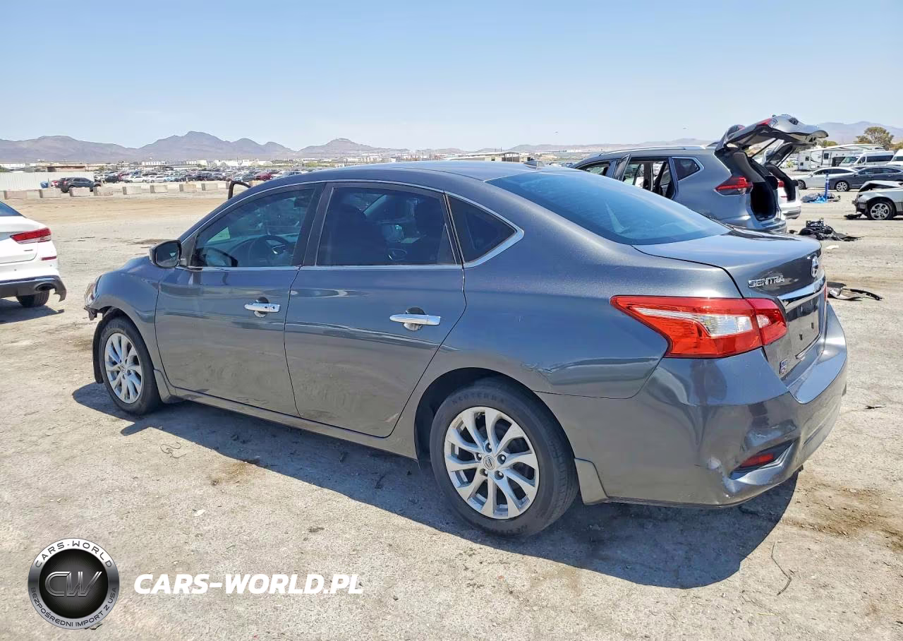 2018 Nissan Sentra Sv VIN:3N1AB7AP0JL638534 - 2