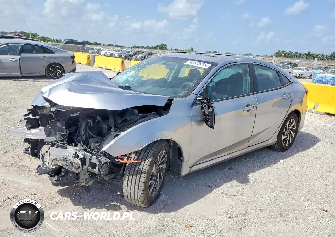 2017 Honda Civic Ex VIN:19XFC2F76HE066136 - 1