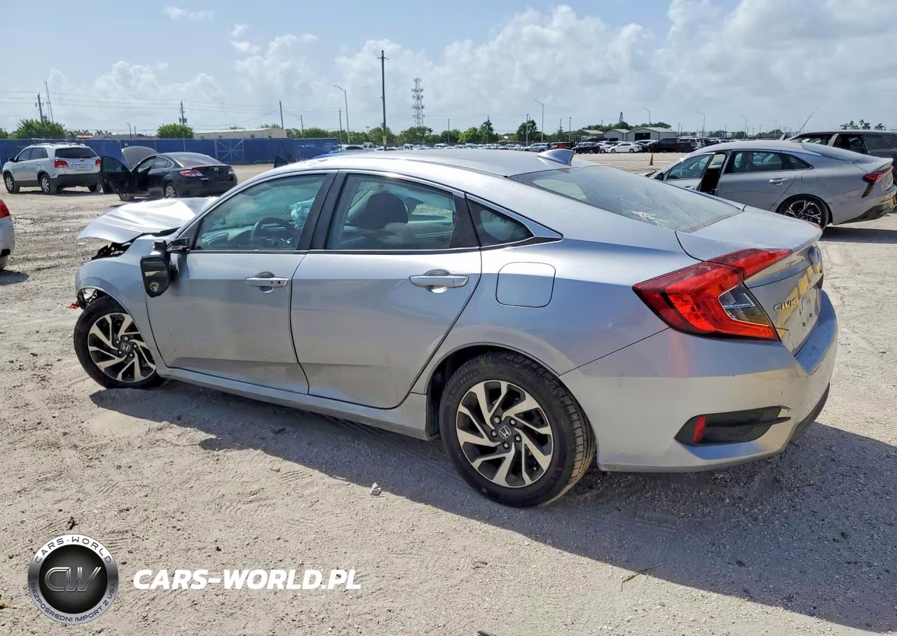 2017 Honda Civic Ex VIN:19XFC2F76HE066136 - 2