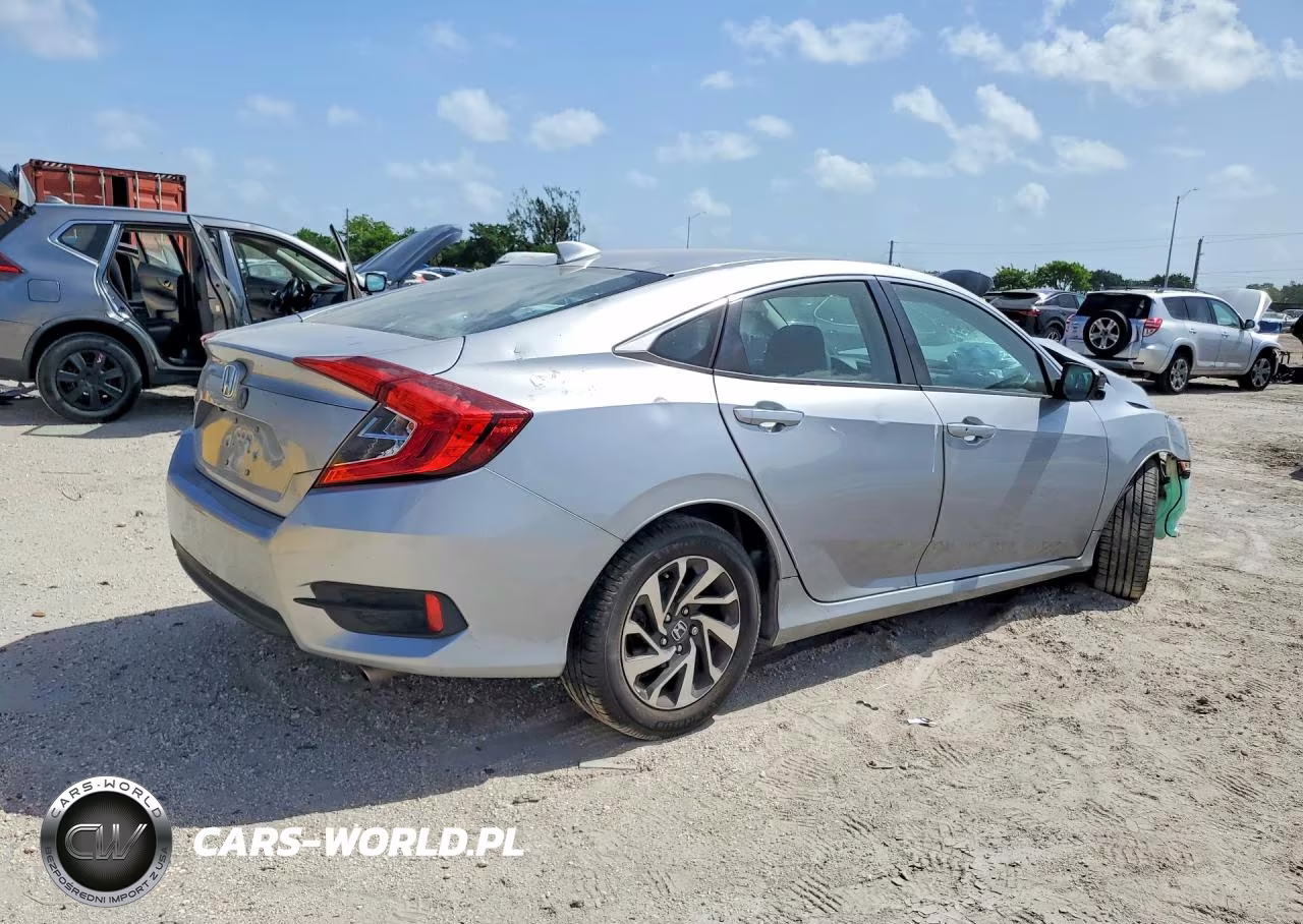 2017 Honda Civic Ex VIN:19XFC2F76HE066136 - 3