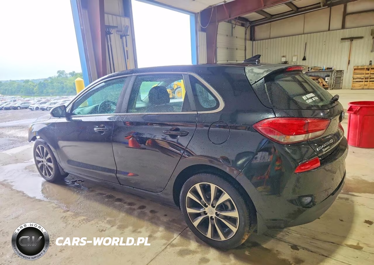 2018 Hyundai Elantra Gt Base VIN:KMHH35LE2JU078784 - 2