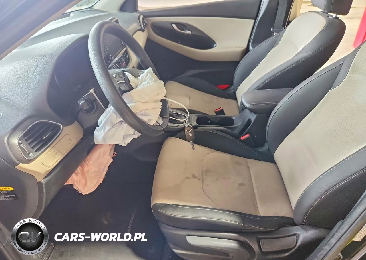 2018 Hyundai Elantra Gt Base VIN:KMHH35LE2JU078784 - 7