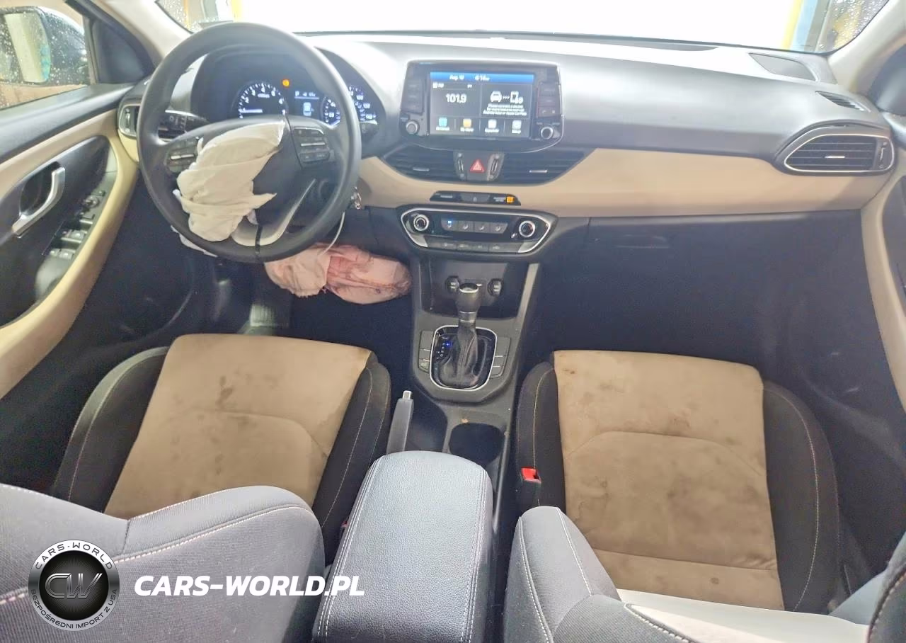 2018 Hyundai Elantra Gt Base VIN:KMHH35LE2JU078784 - 8