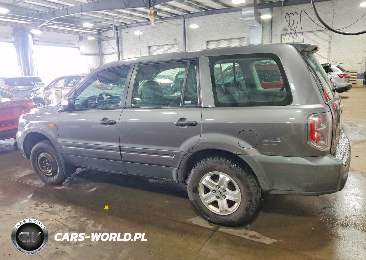2007 Honda Pilot Lx VIN:5FNYF18197B019940 - 2