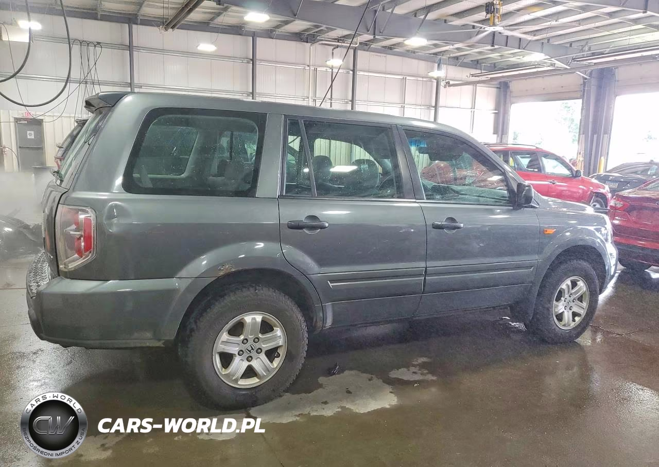 2007 Honda Pilot Lx VIN:5FNYF18197B019940 - 3