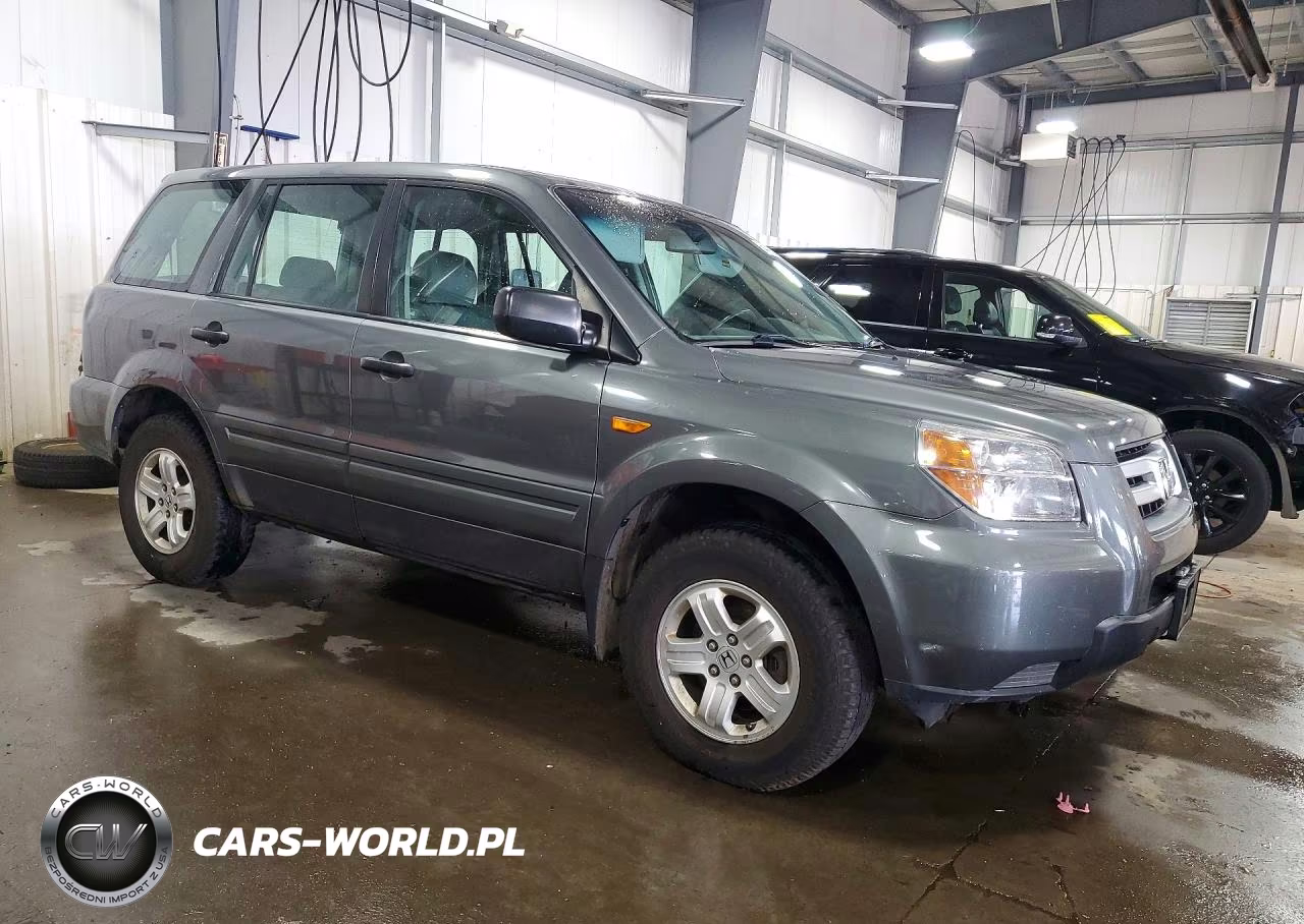 2007 Honda Pilot Lx VIN:5FNYF18197B019940 - 4