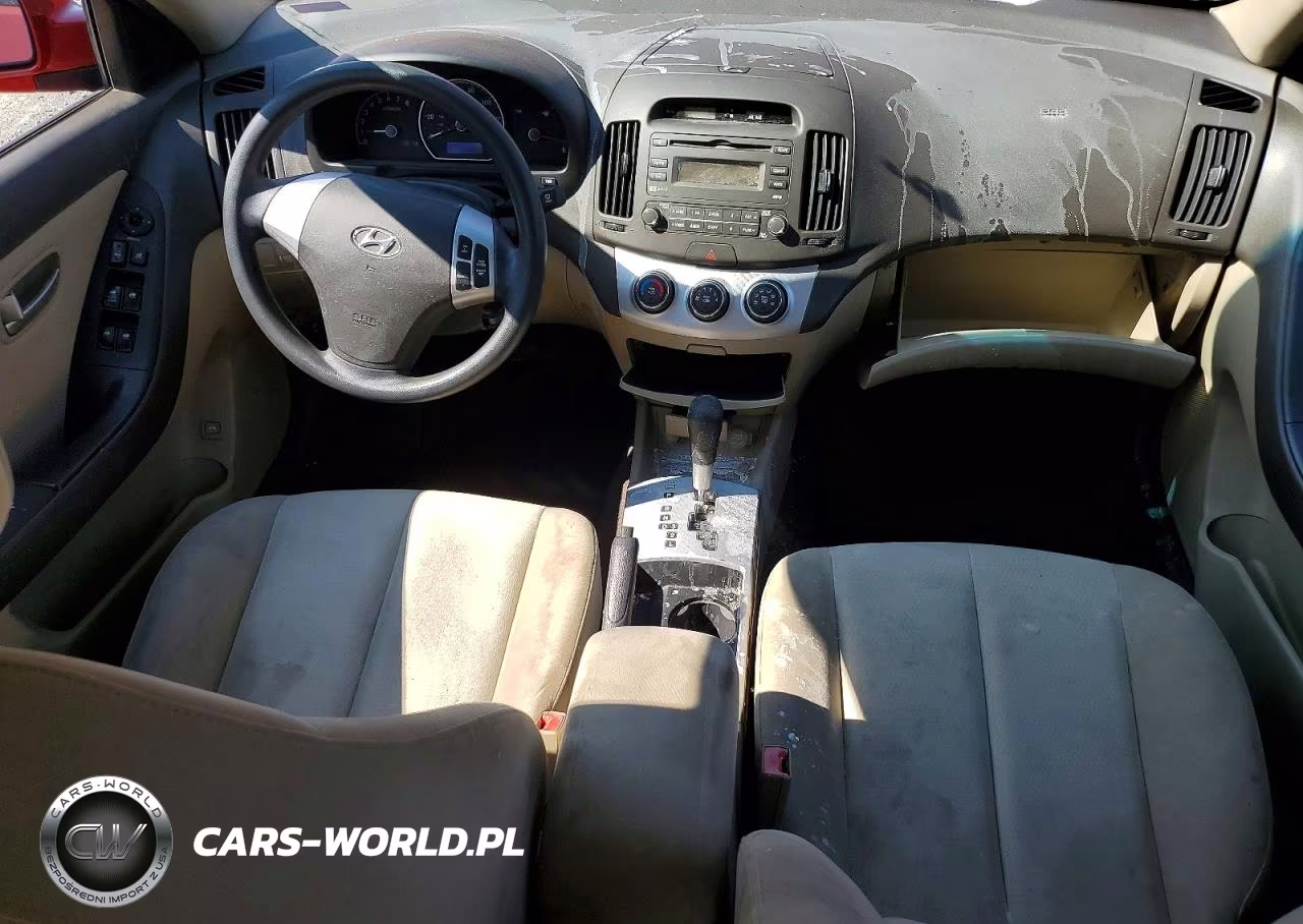 2009 Hyundai Elantra Gls VIN:KMHDU46D39U824938 - 8