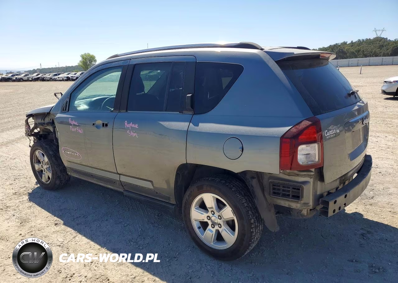 2014 Jeep Compass Sport VIN:1C4NJCBA1ED552052 - 2