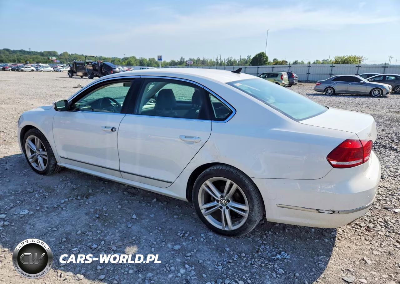 2014 Volkswagen Passat Se VIN:1VWBN7A3XEC106308 - 2