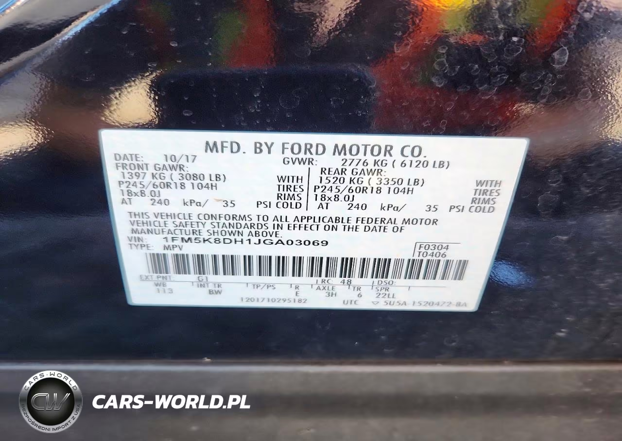 2018 Ford Explorer Xlt VIN:1FM5K8DH1JGA03069 - 13