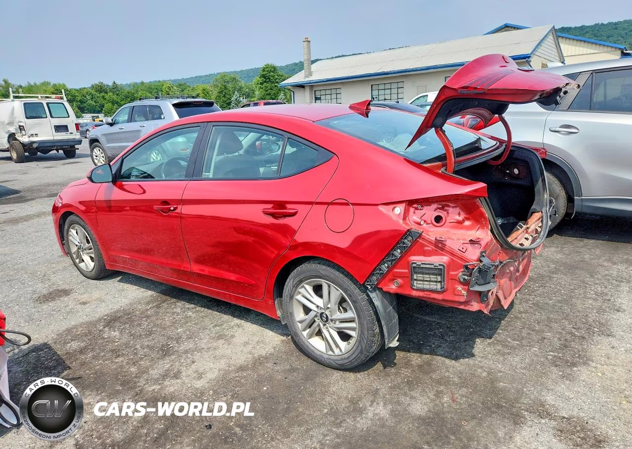 2019 Hyundai Elantra Sel VIN:5NPD84LFXKH483410 - 2