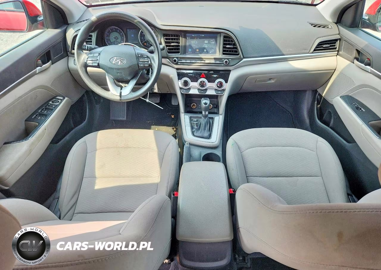 2019 Hyundai Elantra Sel VIN:5NPD84LFXKH483410 - 8