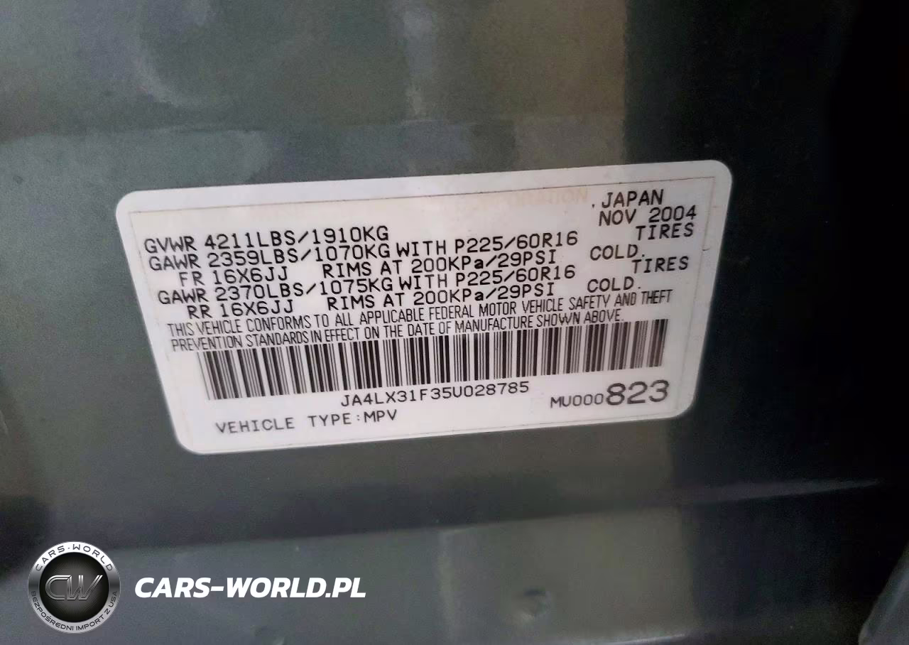 2005 Mitsubishi Outlander Ls VIN:JA4LX31F35U028785 - 13