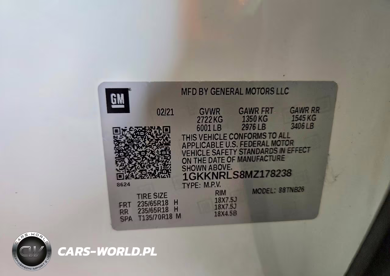 2021 GMC Acadia Sle VIN:1GKKNRLS8MZ178238 - 13