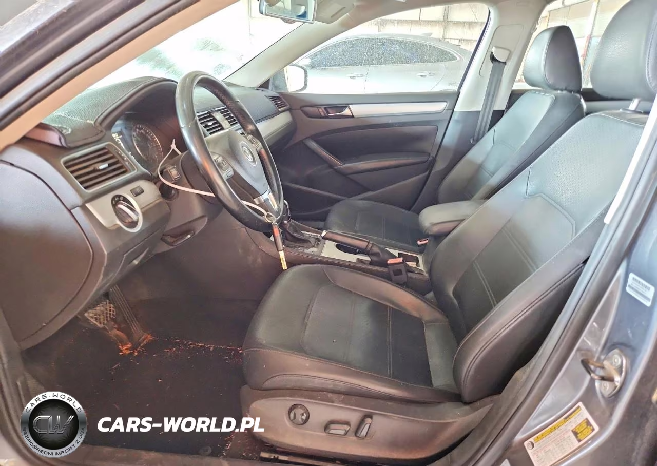 2013 Volkswagen Passat Se VIN:1VWBP7A34DC009730 - 7